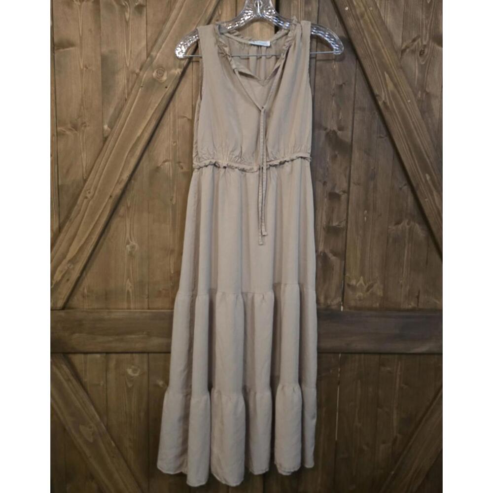 Kirundo Womens Size Small Maxi Sleeveless Sundress Boho Hippy